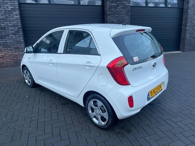 KIA Picanto 1.0 CVVT ISG/Navi/Airco/AUX/Dealer onderhouden/2eigenaar/Elek-pakket, hatchback, bj 2013