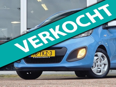 KIA Picanto 1.0 CVVT Zilver Edition APK 02-2025 Stuurbekrachtiging Mooi, hatchback, bj 2012