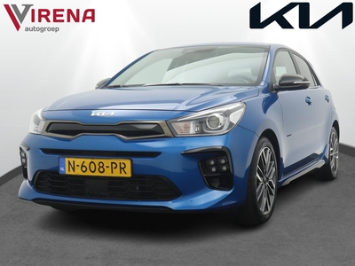 KIA RIO 1.0 T-GDi MHEV GT-Line - Navigatie - Climate Control - Cruise Controle - Stoel/Stuur Verwarming - Rijstrooksensor Met Correctie - Apple/Android Ca, hatchback, bj 2021