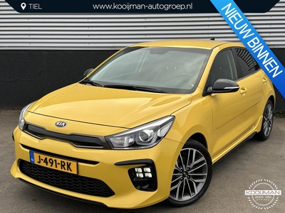 KIA RIO 1.0 TGDI GT-Line Edition | Trekhaak | Dealer onderhouden | Full map navigatie | All seasonbanden | Cruise control | Airconditioning |, hatchback, bj 2020