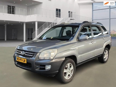 KIA Sportage 2.0 CVVT Adventure 4WD AIRCO LEDER TREKHAAK ELEC.PAKET, terreinwagen/pick up, bj 2005