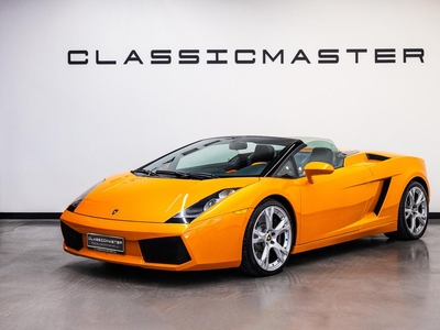 Lamborghini Gallardo 5.0 V10 Spyder e-gear Btw auto, Fiscale waarde € 22.000,- € 78.471,07 Ex B.T.W, cabriolet, bj 2007