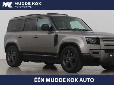 Land Rover Defender P400e 110 X-Dynamic HSE | ACC | Panoramadak | Luchtvering | Meridian Surround | 360° Camera | Apple Carplay | Stoelverwarming+Ventilatie