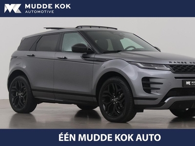 Land Rover Range Rover Evoque P300e AWD R-Dynamic SE | ACC | Black Pack | Schuif/Kantel | Camera | Meridian | Keyless | Stoel+Stuurverwarming | Dodehoekdetectie | 20 Inch