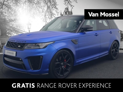 Land Rover Range Rover Sport 5.0 V8 SC SVR | Carbon | 22 Inch | Adaptieve Cruise | Sport Uitlaat | SVO Lak | NP € 232.047,-