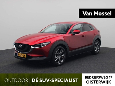 Mazda CX-30 2.0 e-SkyActiv-X M Hybrid Luxury | AUTOMAAT | LEDER | NAVIGATIE | ACHTERUITRIJCAMERA | BOSE AUDIO | LED KOPLAMPEN | STUUR+STOELVERWARMING | ADAPTIVE CRUISE CONTROL | ELEKTRISCHE BESTUURDERSSTOEL | APPLE CARPLAY / ANDROID AUTO | HEAD UP DISPLAY