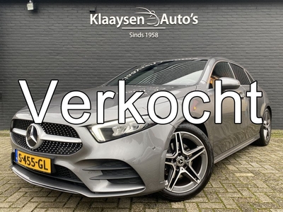 Mercedes-Benz A-Klasse 180 Business Solution AMG AUT. | widescreen navigatie | keyless start | sportstoelen | privacy glas | apple carplay