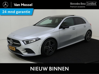 Mercedes-Benz A-klasse 180 Business Solution AMG Night Upgrade /Panoramadak / Night pakket/ 18 Inch