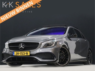 Mercedes-Benz A-Klasse 250 Prestige [SCHUIF/KANTEL DAK, VOL LEER, STOELVERWARMING, BRABUS SPOILER, PARKEERSENSOREN VOOR/ACHTER, NIEUWSTAAT]