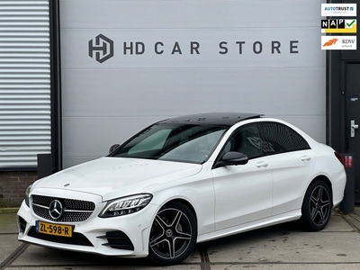 Mercedes-Benz C-klasse 180 AMG NIGHT|PANO|360cam|Dealer Onderhouden