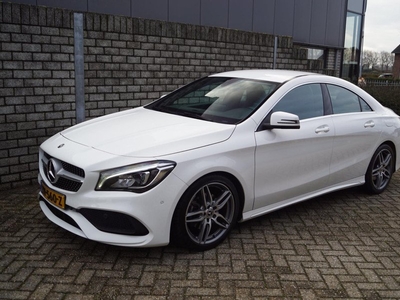 Mercedes-Benz CLA-klasse 180 Ambition AMG Line Autom Leder/Alcantara Sportst Stoelverw Navi Camera Airco Cruise 2x PDC LMV ENZ.