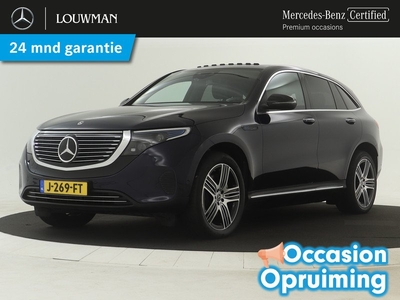 Mercedes-Benz EQC 400 4MATIC Business Solution Luxury 80 kWh | Lichtmetalen velgen | Schuif/kanteldak | Navigatie | Parking support | Lederen bekleding | Inclusief 24 maanden MB Certified garantie voor europa |