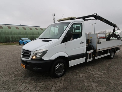 Mercedes-Benz Sprinter 516 CNG, Hiab XS 022 Crane/Kran/Grua, TUV, NL Van, TOP!