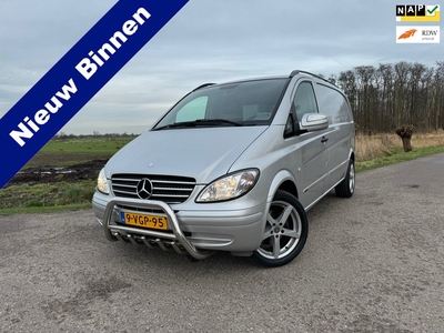 Mercedes-Benz Vito 115 CDI 320 Lang DC luxe LEDER-INT CAMERA NAP NAVI GOED ONDERHOUDEN MARGE