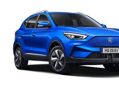 MG ZS EV Standard Range Luxury 50 kWh / Como Blue ACTIE €4500,= voorraad registratiekorting (Particulier €2000,= subsidie mogelijk) / diverse kleuren op voorraad !!!! / 320 WLTP