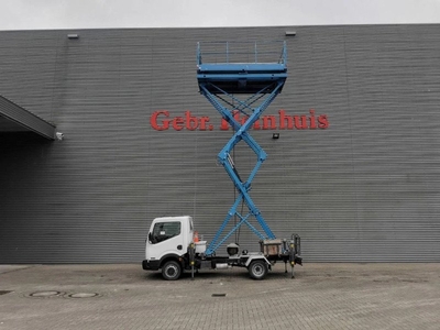 Nissan Cabstar Cabstar 35.13 - Weiss SF 10 - 400 KG Capacity - Tunnel/Airplane Lift - 2 Pieces!