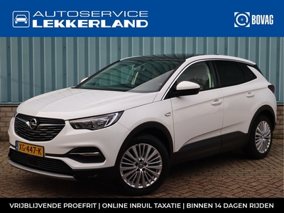 Opel Grandland X SUV Innovation 1.2 TURBO 130pk EAT8 AUTOMAAT NAVI | TREKHAAK | PANODAK | WINTERPAKKET | STOELVERW.