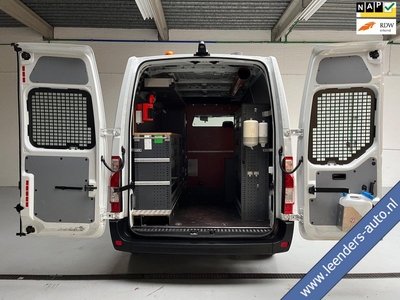 Opel Movano SERVICEWAGEN AUTOMAAT 2.3 CDTI 125PK L2H2 V230 OMVORMER BOTT INRICHTING STANDKACHEL RIJKLAARPRIJS!