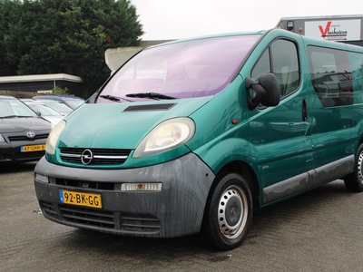 Opel Vivaro 1.9 DTI L1H1 Rolstoelvervoer - Airco - Navi - Cruise - € 3.450,- MARGE