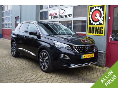 Peugeot 3008 1.2 PureTech Blue Lease Premium O.a: Stoelverw, Afn. Haak, Keyless, Carplay, Dakdragers,Etc. All-in prijs!