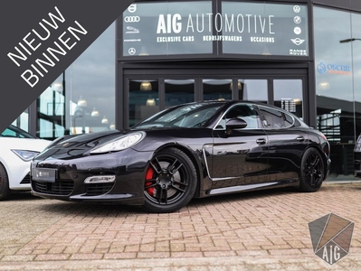 Porsche Panamera 4.8 Turbo | Sport Chrono | Burmester | Leder | Kleppensysteem | Pano | Trekhaak | Stoelverw. V+A