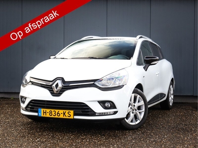 Renault Clio Estate 0.9 TCe Limited (90PK), Navigatie/Apple-Carplay/Android-Auto, Parkeersensoren, LM.-Velgen-16Inch, Airco, DAB, Elek.-Ramen-V+A, Cruise-Control, Keyless-Entry/Start, Privacy-Glas, NL-Auto