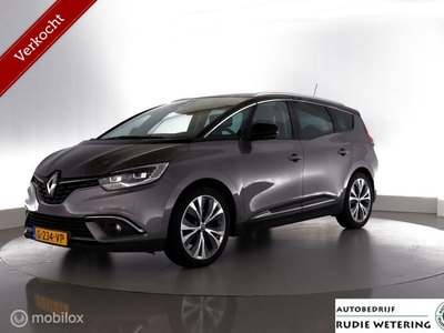 Renault Grand Scenic 1.3 TCe 163PK Automaat 7pers. trekhaak|1/2leer|led|cam|nav|ecc|lmv20