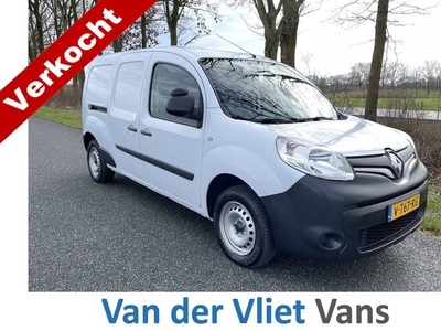 Renault Kangoo Maxi 1.5 dCi E6 90pk, Lang, Lease €185 p/m, Airco, Navi, PDC, Trekhaak, onderhoudshistorie aanwezig