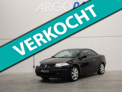 Renault Mégane Cabriolet 2.0-16V TECH LINE AIRCO NAVI PDC INRUIL MOGELIJK