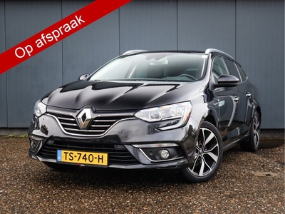 Renault Mégane Estate 1.3 TCe Bose (141PK), 1ste-Eigenaar, Keurig-Onderh., Navigatie/Apple-Carplay/Android-Auto, Parkeersensoren, Trekhaak, Half-Leer, Cruise-Control, Spiegel-Pakket, Achteruitrijcamera, DAB, LM.-Velgen-17Inch, Lane-Assist, Privacy-