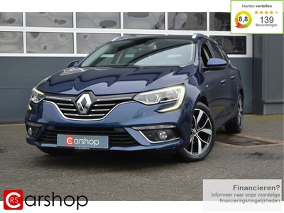 Renault Mégane Estate 1.3 TCe Bose Automaat | Carplay | All season | Adapt. CC | Groot scherm | Dealer onderhouden | Met 12 maanden Garantie!