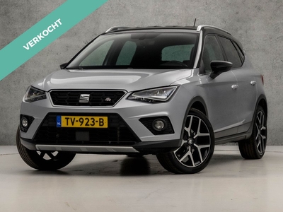 SEAT Arona 1.0 TSI FR Sport Automaat (APPLE CARPLAY, GROOT NAVI, CAMERA, MODE KNOP, SFEERVERLICHTING, SPORTSTOELEN, GETINT GLAS, ADAPTIVE CRUISE, LED KOPLAMPEN, PARKEER ASSISTENT, NIEUWSTAAT)