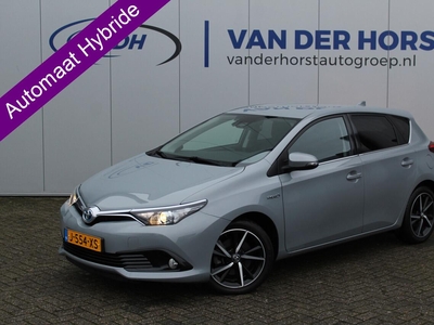 Toyota Auris 1.8 Hybrid Energy 5 deurs Navigatie - Cruise control - L.M. velgen - Lederen Stuurwiel Trekhaak - Inklapbare buitenspiegels, hatchback, bj 2018