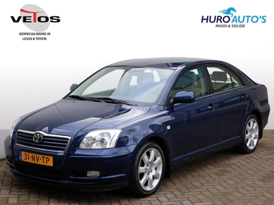 Toyota Avensis 2.0 VVTi Executive | Leder | Stoelverwarming | Cruise Controle, hatchback, bj 2004