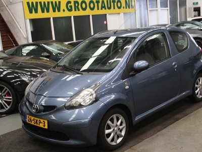 Toyota Aygo 1.0-12V + Automaat Airco, Isofix, Stuurbekrachtiging, hatchback, bj 2008