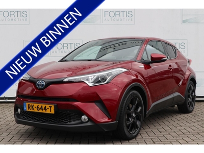 Toyota C-HR 1.8 Hybrid Black Edition NL AUTO | LEDER | TREKHAAK | CAMERA | JBL | CRUISE | STOELVERW |, terreinwagen/pick up, bj 2017