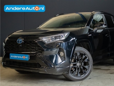 Toyota RAV4 2.5 Hybrid AWD Black Edition |1650KG|dealer onderhouden|Apple/Android|JBL|BSM|elek klep|