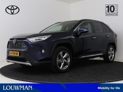 Toyota RAV4 2.5 Hybrid AWD Executive Limited I Navigatie I Climate Control I Cruise Control I Rondom Zicht Camera I Voorruit verwarming | Stoelverwaming + Stoelventilatie Lederen Bekleding I Trekhaak I Max. Trekgewicht 1.650 kg I Elektrisch glazen panoram