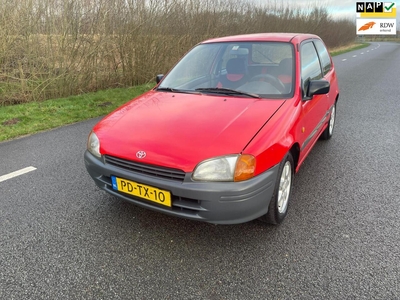 Toyota Starlet 1.3-16V , e apk , Inruil mogelijk, oldtimer, bj 1996