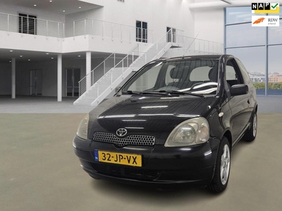 Toyota Yaris 1.3-16V VVT-i YORIN/AIRCO/ELEKRAMEN/STUURBEKR/TOPSTAAT/SPORTVELGEN, hatchback, bj 2002