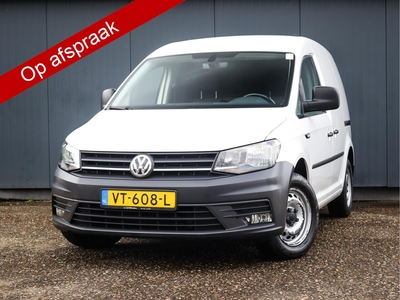 Volkswagen Caddy 2.0 TDI L1H1 BMT Comfortline 75PK, 1ste-Eigenaar, Dealer-Onderh., Parkeersensoren, Comfortstoelen, Adaptive-Cruise-Control, Airco, Voorruit-Verw, bedrijfswagen, bj 2016