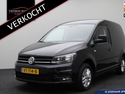 Volkswagen Caddy 2.0 TDI L1H1 BMT Highline 2016 | 1e Eigenaar | Marge | Airco | Navigatie | Parkeersensoren | Cruise Control | Stuurwiel Bediening | Elektrische , bedrijfswagen, bj 2016