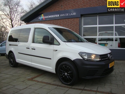 Volkswagen Caddy MAXI 1.4 TSI L2H1 BMT Trendline 92 KW DSG Euro 6 BTW en BPM VRIJ Apple Carplay, Parkeersensoren RIJKLAARPRIJS, bedrijfswagen, bj 2015