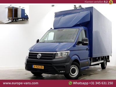 Volkswagen Crafter 35 2.0 TDI 177pk DSG-Automaat Bakwagen met laadklep en zijdeur H233cm 05-2019, bedrijfswagen, bj 2019