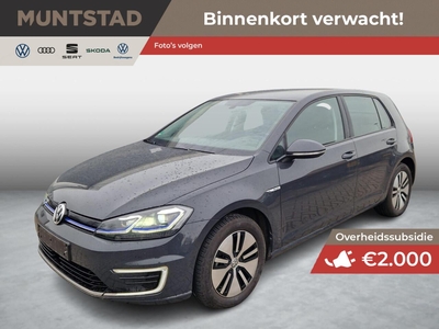 Volkswagen E-Golf 136PK e-Golf | 231KM | Navi Pro | Full-LED | Apple CarPlay | Parkeersensoren | Climatronic | 16 LM |, hatchback, bj 2021