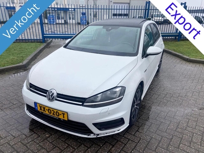 Volkswagen Golf 2.0 TDI 2016 R-LINE LEDER PANO DSG EURO6, hatchback, bj 2016