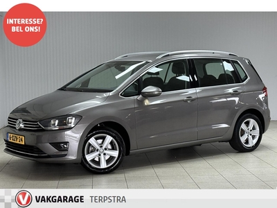 Volkswagen Golf SPORTSVAN 1.2 TSI Highline/ Automaat/ Trekhaak/ DAB+/ Navi/ Clima/ Cruise/ Bluetooth/ Armsteun/ Multi. LEDER. Stuur/ 16'' LMV/ Mistl./ PDC V+A/ D, mpv, bj 2014