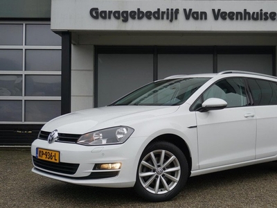 Volkswagen Golf Variant 1.2 TSI 110pk DSG Lounge Navi Afn-Trekhaak Stoelverwarming Climatronic 114872km!