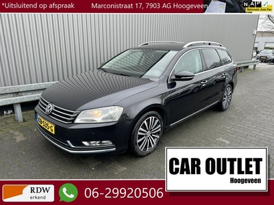 Volkswagen Passat Variant 1.8 TSI Highline AUTOMAAT, 136Dkm, Leer/Alct, Clima, Navi, CC, PDC, Dynaudio, Electr.Trekh, nw. APK – Inruil Mogelijk –