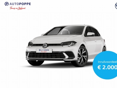 VOLKSWAGEN POLO 1.0 TSI 95 5MT Life Rijstrookbehoudassistent (Lane Assist) | 'App-Connect' smartphone integratie | Parkeersensoren voor en achter (Park Distance Control)